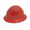 Americana Full Brim Hard Hat w/ Mega Ratchet Suspension - Red